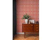 AS 395344 Tapeten A.S Creation Farbe Rot Creme Weiß Rosa  Retro Chic Vliestapete