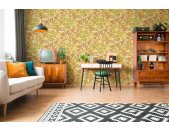 AS 395355 Tapeten A.S Creation Farbe Gelb Grün Braun Orange Creme Retro Chic Vliestapete