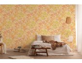 AS 395355 Tapeten A.S Creation Farbe Gelb Grün Braun Orange Creme Retro Chic Vliestapete