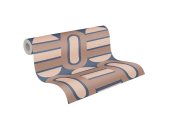 AS 395363 Tapeten A.S Creation Farbe Blau Braun beige...