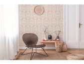 AS 395365 Tapeten A.S Creation Farbe Beige Creme Rosa   Retro Chic Vliestapete