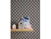 AS 395371 Tapeten A.S Creation Farbe Blau Gelb Pink Hellblau Creme Retro Chic Vliestapete