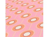 AS 395373 Tapeten A.S Creation Farbe Pink Orange Beige Rosa Weiß Retro Chic Vliestapete