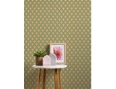 AS 395381 Tapeten A.S Creation Farbe Grün Gelb Braun Beige  Retro Chic Vliestapete