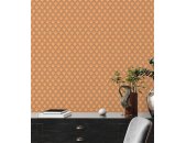 AS 395384 Tapeten A.S Creation Farbe Braun Gelb Orange   Retro Chic Vliestapete