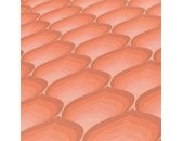 AS 395385 Tapeten A.S Creation Farbe Orange Rot Rosa   Retro Chic Vliestapete