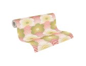 AS 395391 Tapeten A.S Creation Farbe Rosa Grün Creme   Retro Chic Vliestapete