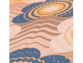 AS 395392 Tapeten A.S Creation Farbe Beige Braun Blau Gelb Orange Retro Chic Vliestapete