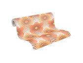 AS 395393 Tapeten A.S Creation Farbe Braun Orange Gelb...