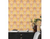 AS 395395 Tapeten A.S Creation Farbe Beige Braun Orange Gelb  Retro Chic Vliestapete