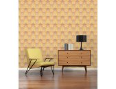AS 395395 Tapeten A.S Creation Farbe Beige Braun Orange Gelb  Retro Chic Vliestapete
