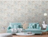 AS 396502 Tapeten A.S Creation Farbe Blau Beige Gold   Stories of Life Satintapete