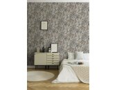 AS 396533 Tapeten A.S Creation Farbe Schwarz Braun Grau Weiß  Stories of Life Satintapete