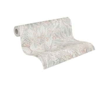 AS 396534 Tapeten A.S Creation Farbe Grau Beige Weiß   Stories of Life Satintapete