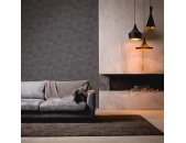 AS 396576 Tapeten A.S Creation Farbe Schwarz Grau Gold   Stories of Life Profiltapete