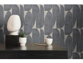 AS 396583 Tapeten A.S Creation Farbe Beige Schwarz    Stories of Life Profiltapete