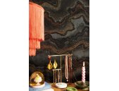 AS 396594 Tapeten A.S Creation Farbe Schwarz Gold    Stories of Life Satintapete