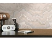 AS 396596 Tapeten A.S Creation Farbe Beige Creme Silber   Stories of Life Satintapete