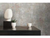 AS 396702 Tapeten A.S Creation Farbe Grau Blau Bronze Beige  Stories of Life Satintapete