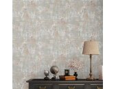 AS 396702 Tapeten A.S Creation Farbe Grau Blau Bronze Beige  Stories of Life Satintapete
