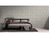 AS 396702 Tapeten A.S Creation Farbe Grau Blau Bronze Beige  Stories of Life Satintapete