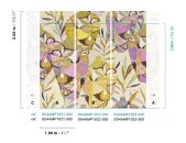 DG4AMP1021-300 Tapeten Masureel Khroma gelb, lila, beige  Wall Designs IV Digitalpanel