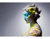 AS Digital Wandbilder Farbe Grau Gelb Blau   Walls by...