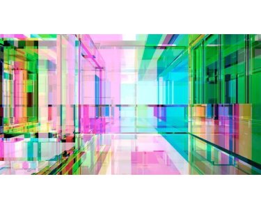AS Digital Wandbilder Farbe Bunt Pink Grün Blau  Walls by patel 4 focus