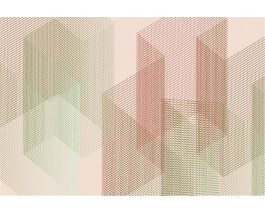 AS Digital Wandbilder Farbe Rosa Grün Beige   Walls by patel 4 mesh 2