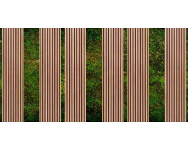 AS Digital Wandbilder Farbe Braun Grün Schwarz   Walls by patel 4 panel 1