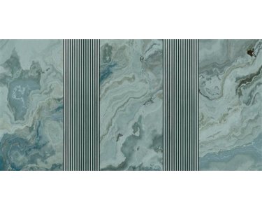 AS Digital Wandbilder Farbe Blau Grau Schwarz   Walls by patel 4 travertino 1