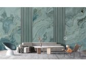 AS Digital Wandbilder Farbe Blau Grau Schwarz   Walls by patel 4 travertino 1
