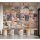 AS Digital Wandbilder Farbe Bunt Grün Beige Rot  Walls by patel 4 mixed marble