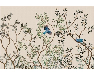 AS Digital Wandbilder Farbe Beige Grün Braun Blau  Walls by patel 4 merula