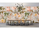 AS Digital Wandbilder Farbe Grau Rosa Grün Braun  Walls by patel 4 rose