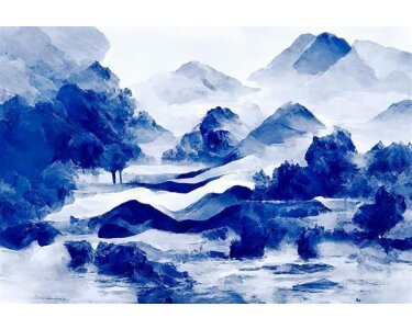 AS Digital Wandbilder Farbe Blau Weiß    Walls by patel 4 tinterra 3tinterra 3tinterra 3tinterra 3