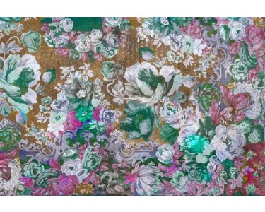 AS Digital Wandbilder Farbe Braun Grün Pink Grau  Walls by patel 4 carmente 1
