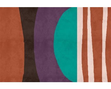 AS Digital Wandbilder Farbe Braun Lila Grün Beige  Walls by patel 4 siesta