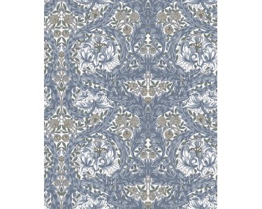 082024 Rasch Textil Weiß, Blau Hidden Treasures Vliestapete