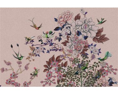 AS Digital Wandbilder Farbe Rosa Lila Braun Grün  Walls by patel 4 madras 2