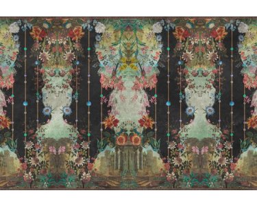 AS Digital Wandbilder Farbe Schwarz Bunt Blau Grün  Walls by patel 4 ophelia