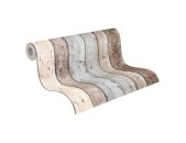 AS 855039 Tapeten A.S Creation Farbe Braun Blau Beige  Elements II Vinyltapete