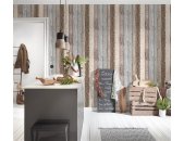 AS 855039 Tapeten A.S Creation Farbe Braun Blau Beige  Elements II Vinyltapete