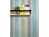 AS 855077 Tapeten A.S Creation Farbe Blau Grün Weiß  Elements II Vinyltapete