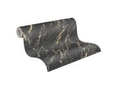 AS 393362 Tapeten A.S Creation Farbe Schwarz Gold...
