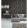 AS 393362 Tapeten A.S Creation Farbe Schwarz Gold Metallic  Elements II Profiltapete