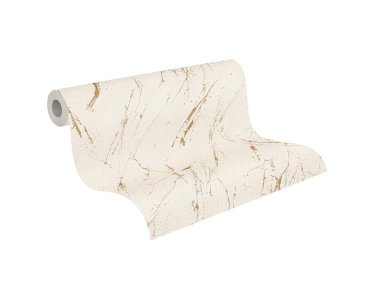 AS 393364 Tapeten A.S Creation Farbe Beige Gold Metallic  Elements II Profiltapete