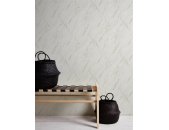 AS 393363 Tapeten A.S Creation Farbe Weiß Champagner Metallic  Elements II Profiltapete