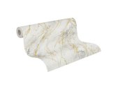 AS 388173 Tapeten A.S Creation Farbe Weiß Grau Gold...