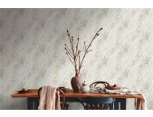 AS 388173 Tapeten A.S Creation Farbe Weiß Grau Gold Metallic Elements II Vinyltapete